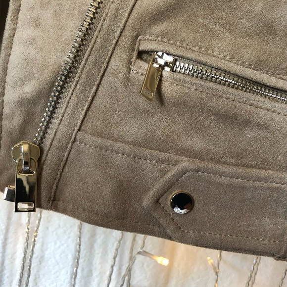 H&M Tan Suede Jacket - Picture 5 of 6